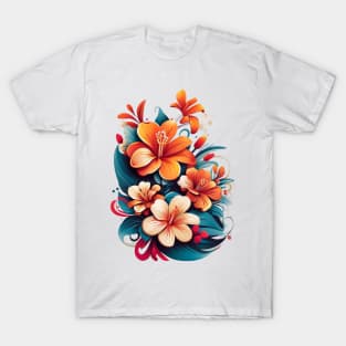 Alstroemeria flower T-Shirt